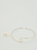 The Ocean Wave Sterling Silver Cuff Bangle