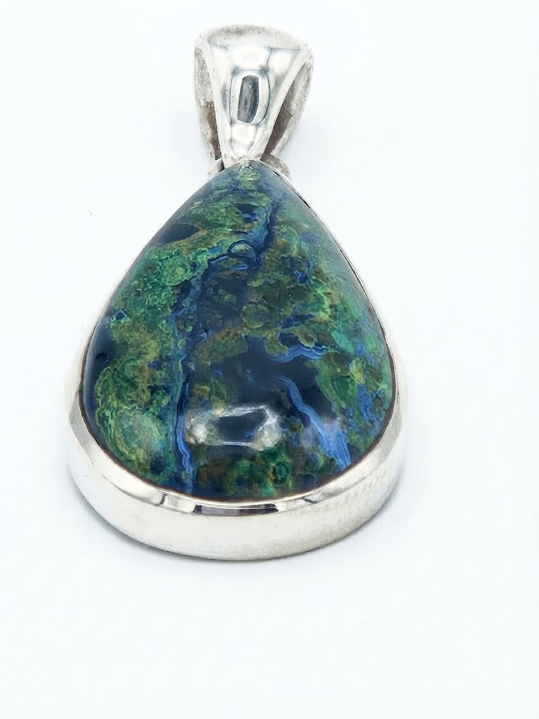 Azurite Malachite Pendant