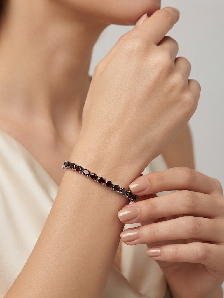 Garnet Bracelet