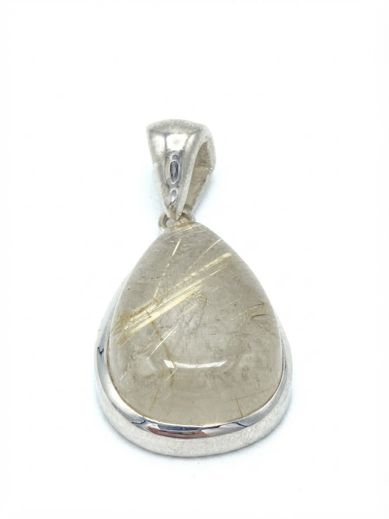 Golden Rutile Pendant
