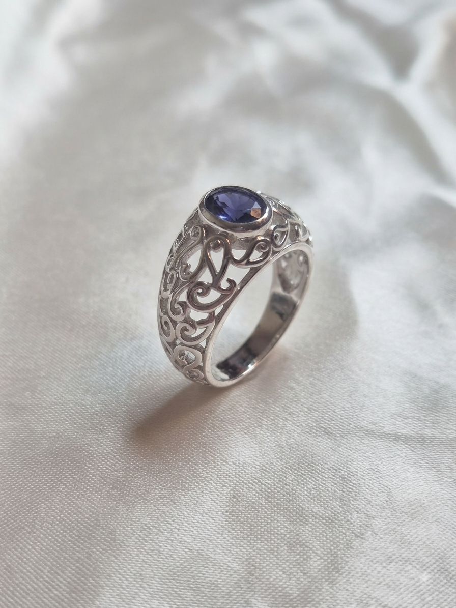 Iolite Ring
