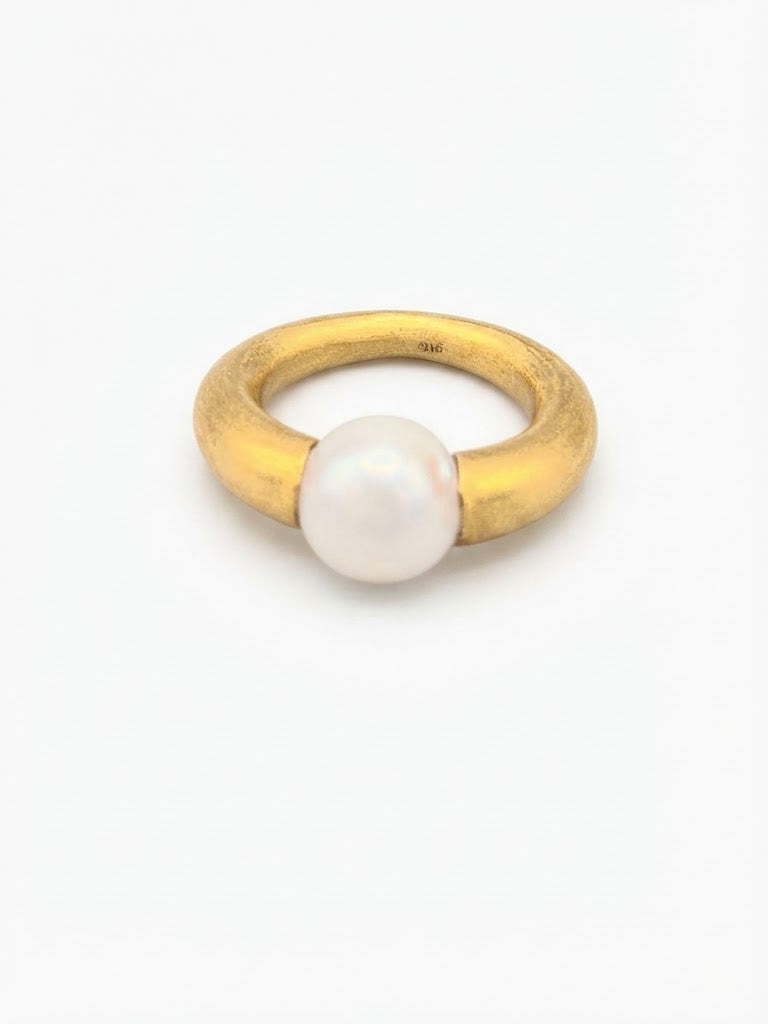 Pearl Gold Ring
