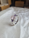 Rose quartz + Amethyst
