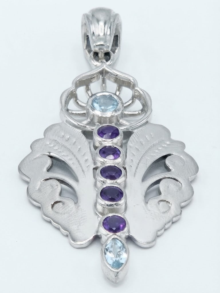 Libellen-Anhänger aus Sterlingsilber