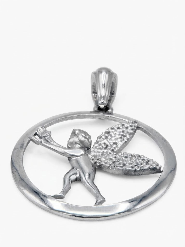 Anhänger Fee aus Sterlingsilber