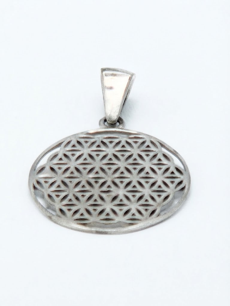 Anhänger „Blume des Lebens“ aus Sterlingsilber