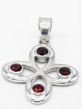 Anhänger „Französische Blume“ aus Sterlingsilber