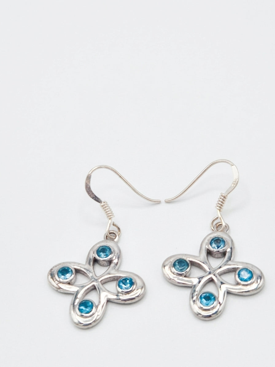 Topaz Blue French Flower