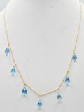 Topaz Blue Necklace