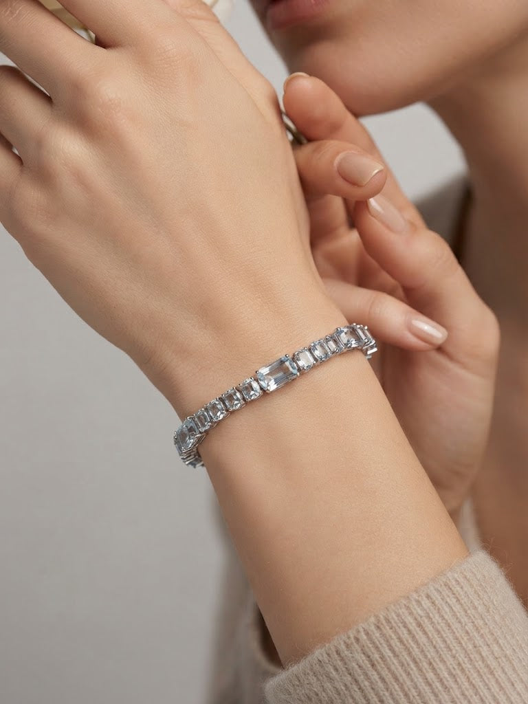 Topaz Blue Bracelet