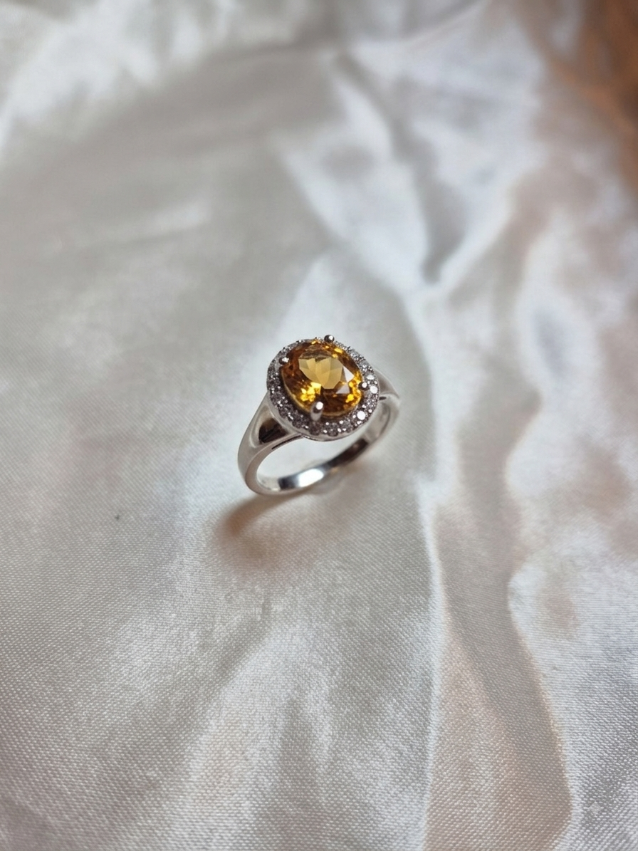 Citrine Ring 2