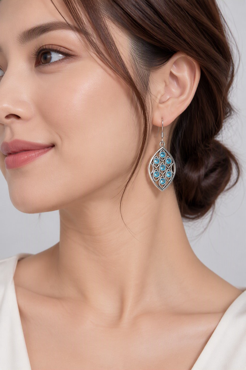 Topaz Blue earrings